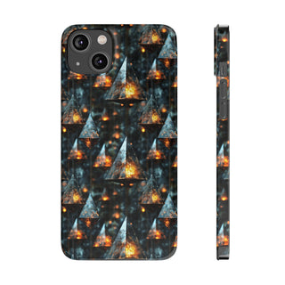 Golden Glow Pendants - iPhone Slim