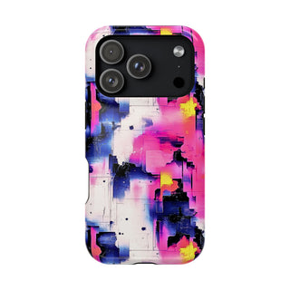 Neon Grid - iPhone MagSafe