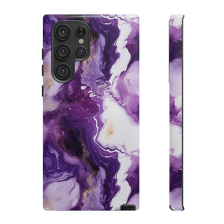 Purple Marbled