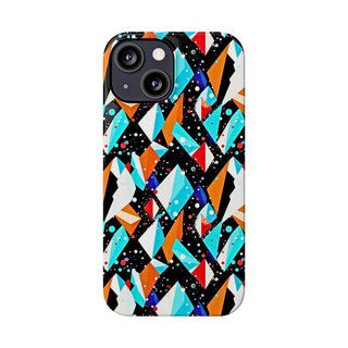 Cyan Crystal - iPhone Slim