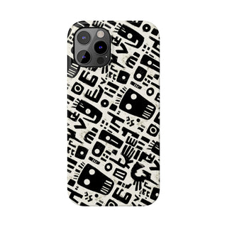 Monochrome Echoes - iPhone Slim