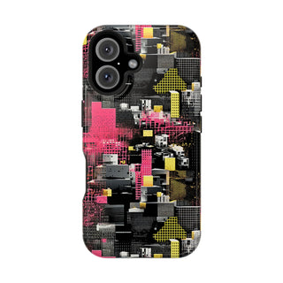 Neon Gridlock - iPhone MagSafe