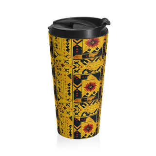 Sunburst Tapestry - Travel Mug