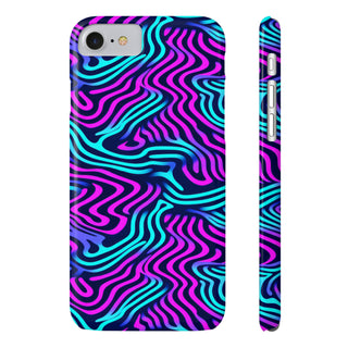 Neon Nautical Waves