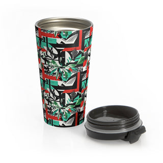 Tropical Collage - Travel Mug