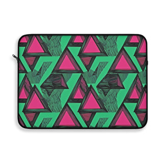 Neon Triangles - Laptop Sleeve