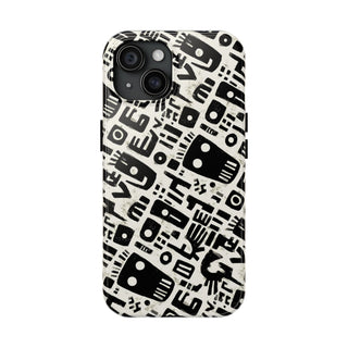 Monochrome Echoes - iPhone Tough