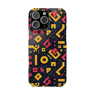Neon Glyphs - iPhone Slim