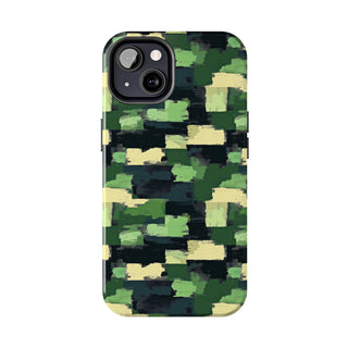 Camo Blocks - iPhone Tough