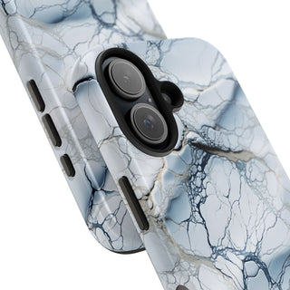 Silvery Blue Network- iPhone Tough