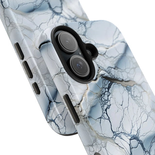 Silvery Blue Network - iPhone Tough