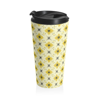 Golden Blossom - Travel Mug