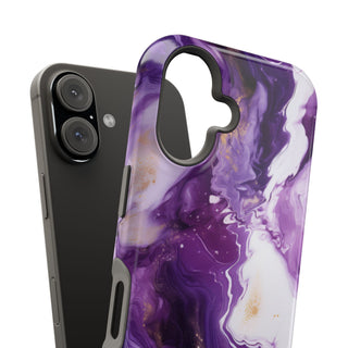 Purple Marbled