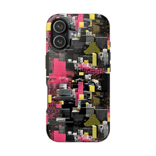 Neon Gridlock - iPhone Tough