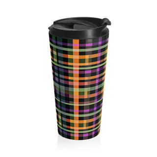 Autumn Plaid - Travel Mug