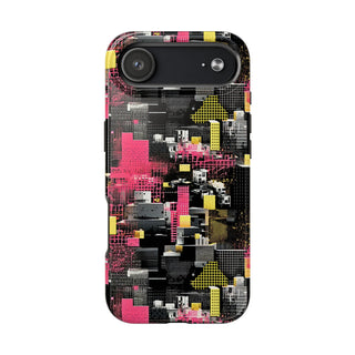 Neon Gridlock - iPhone Tough