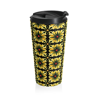 Sunburst Petals - Travel Mug