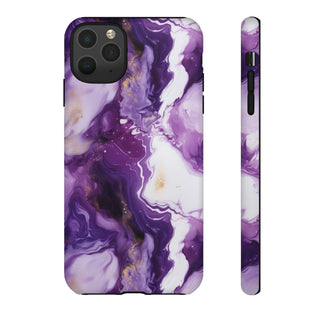 Purple Marbled