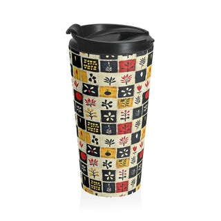 Botanical Patchwork - Travel Mug