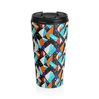Cyan Crystal - Travel Mug