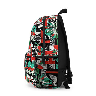 Tropical Collage - Backpack