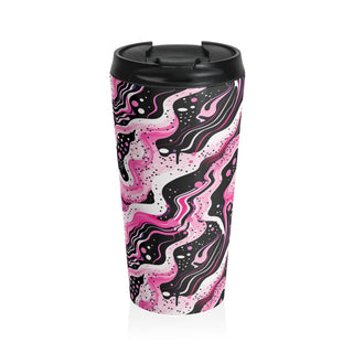 Pink Surge - Travel Mug