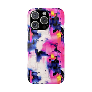 Neon Grid - iPhone Slim