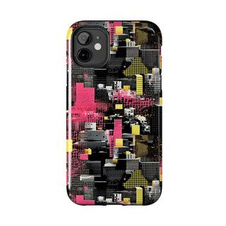 Neon Gridlock - iPhone Tough