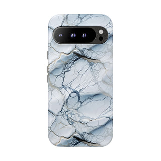 Silvery Blue Network - Pixel Tough