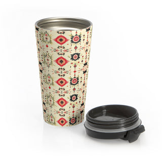 Blushing Sunburst - Travel Mug