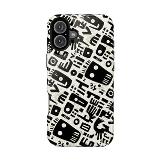 Monochrome Echoes - iPhone MagSafe