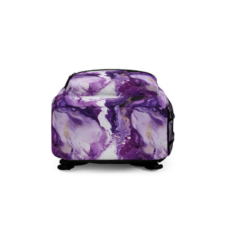 Purple Marbled - Backpack