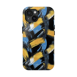 Golden Strokes - iPhone Tough