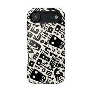 Monochrome Echoes - iPhone MagSafe