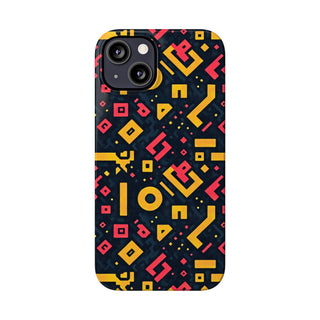 Neon Glyphs - iPhone Slim