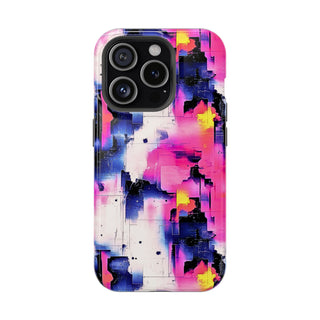 Neon Grid - iPhone MagSafe