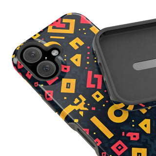 Neon Glyphs - iPhone MagSafe