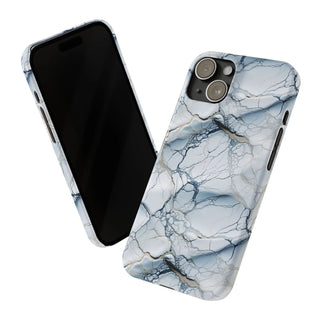 Silvery Blue Network - iPhone Slim