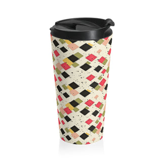 Abstract Mosaic - Travel Mug