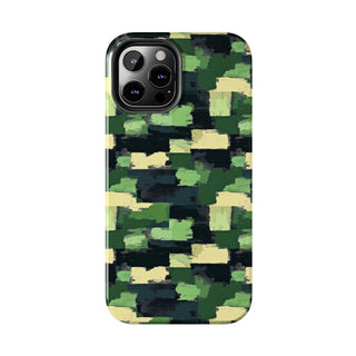 Camo Blocks - iPhone Tough