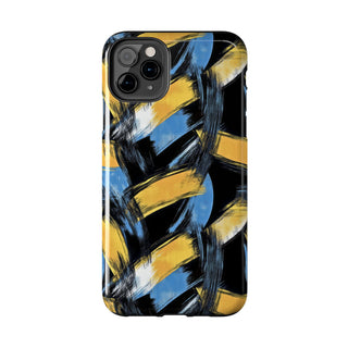 Golden Strokes - iPhone Tough