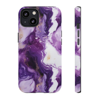 Purple Marbled