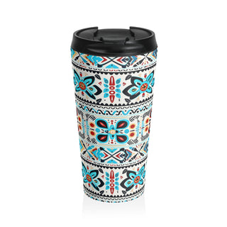Aztec Bloom - Travel Mug