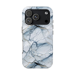 Silvery Blue Network- iPhone Tough