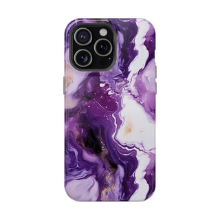 Purple Marbled - iPhone MagSafe