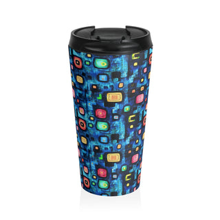 Aztec Echoes - Travel Mug