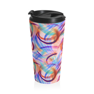 Pastel Waves - Travel Mug