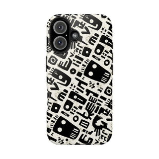 Monochrome Echoes - iPhone Tough