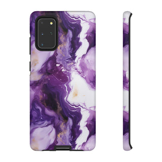 Purple Marbled