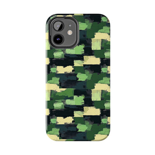 Camo Blocks - iPhone Tough